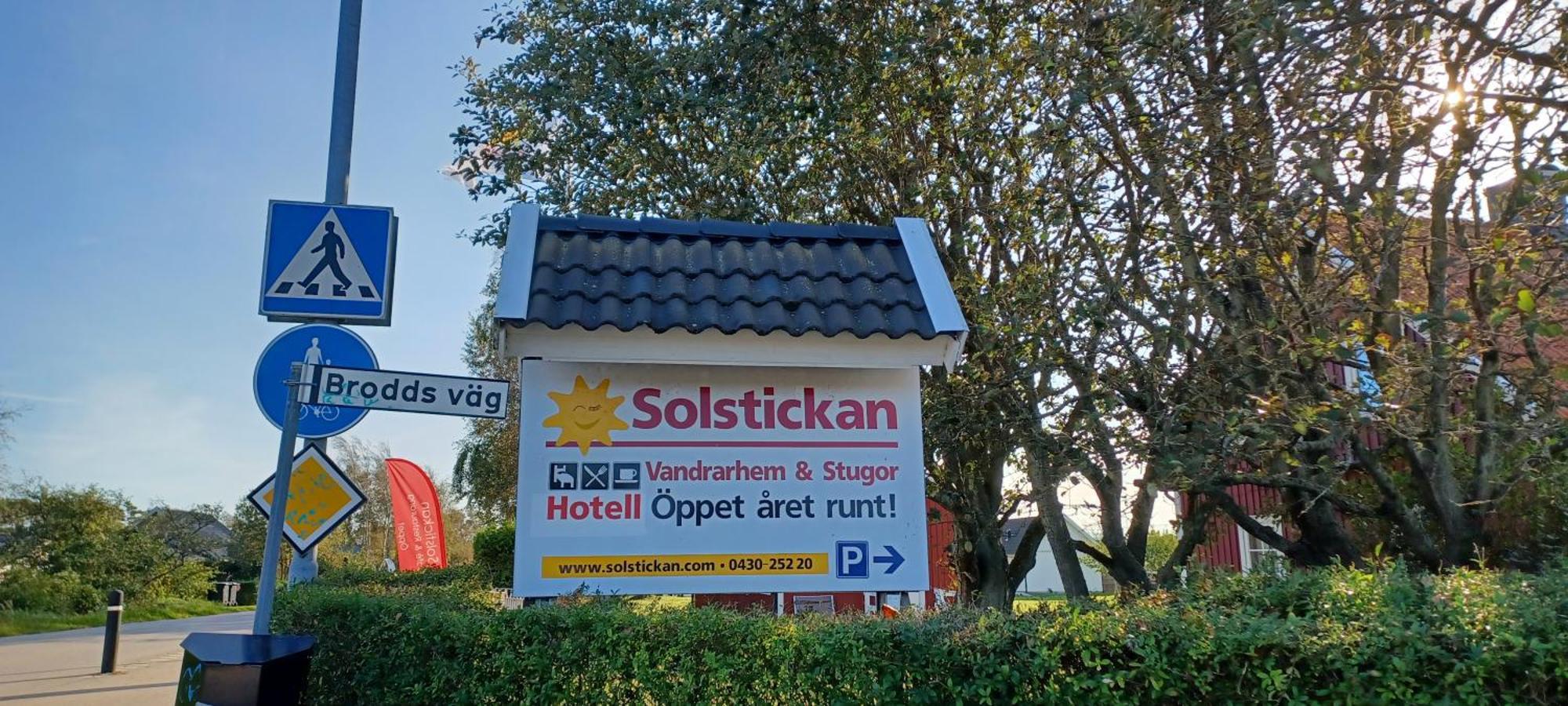 Hotell Solstickan Mellbystrand Exterior foto